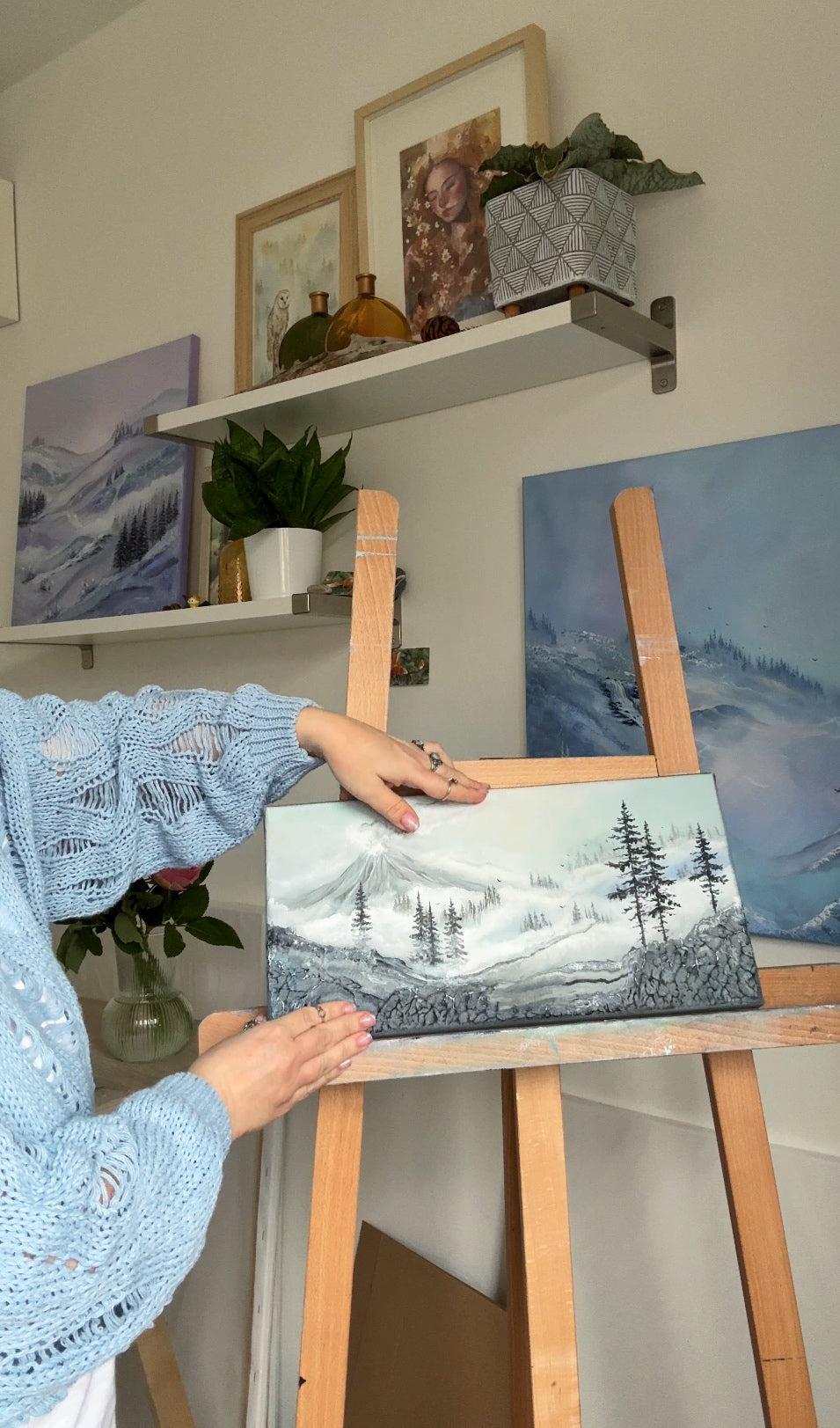 Sleeping volcano 20x40cm