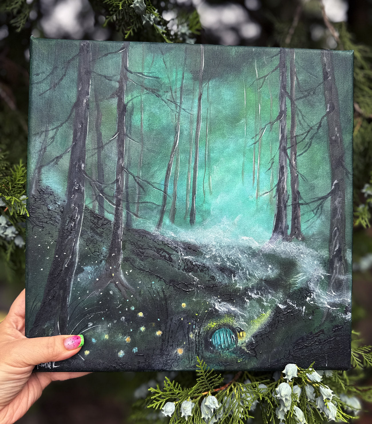 Light for the lost ones 30x30cm