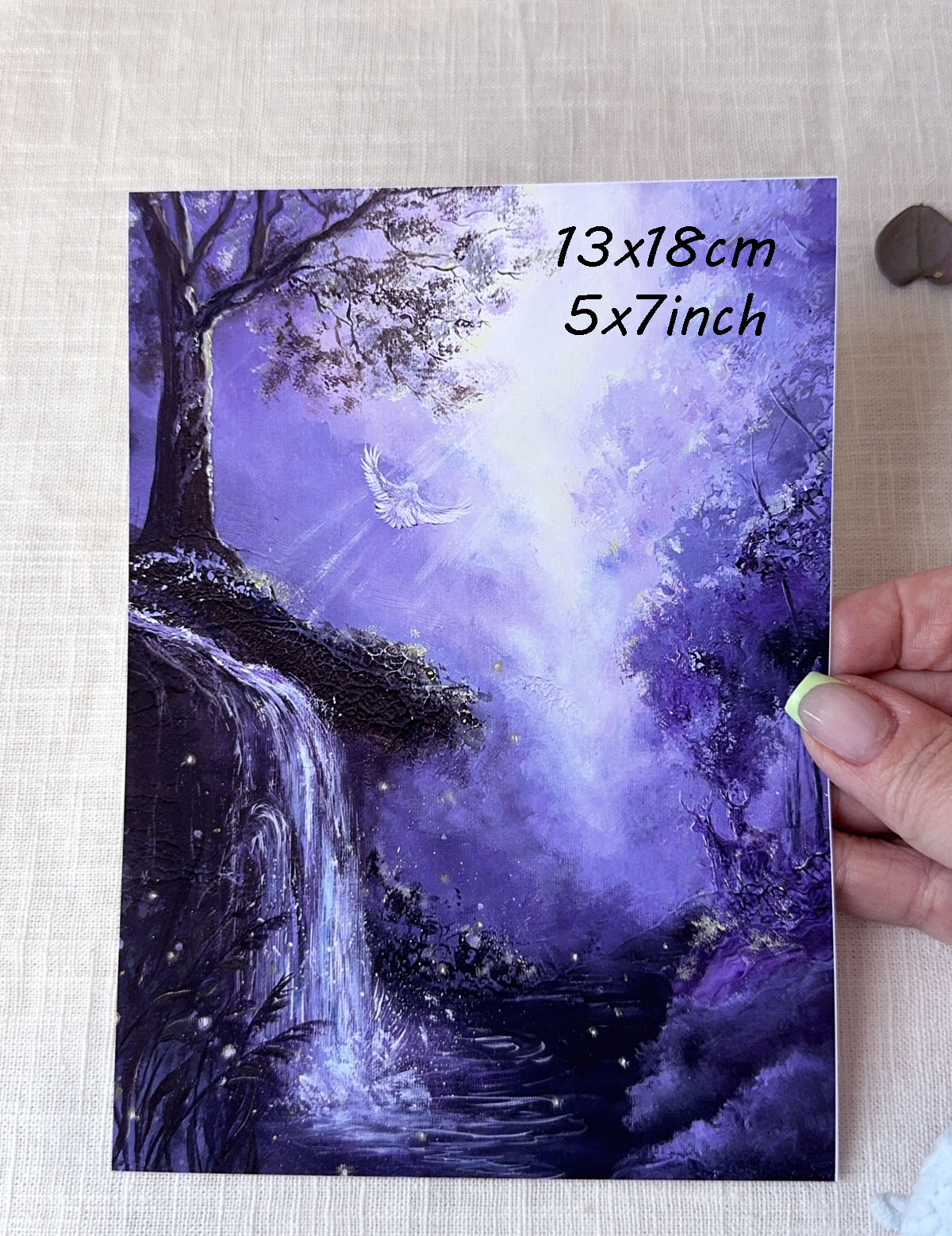 The Enchanted Violetwood - Print