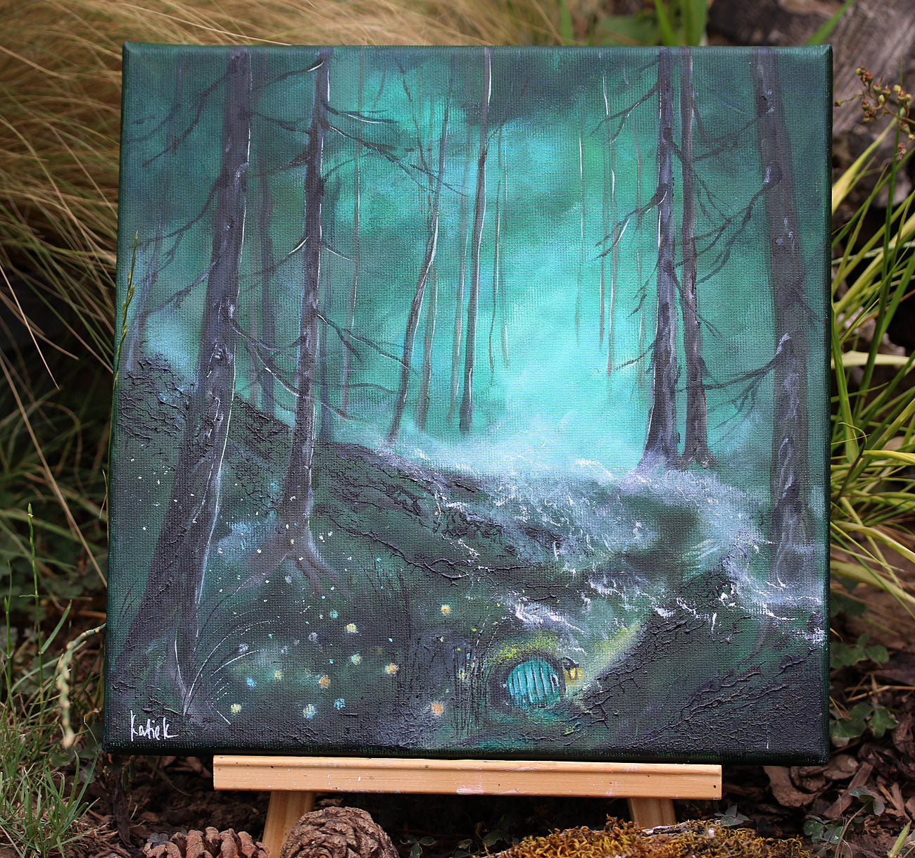 Light for the lost ones 30x30cm