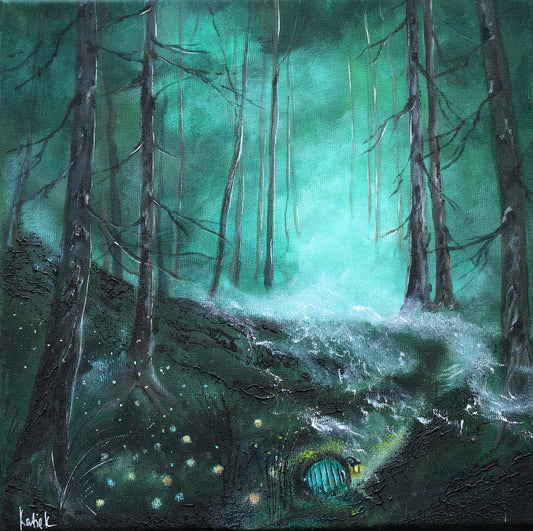 Light for the lost ones 30x30cm