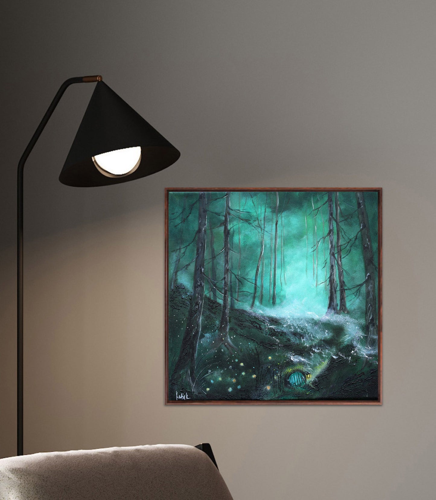 Light for the lost ones 30x30cm