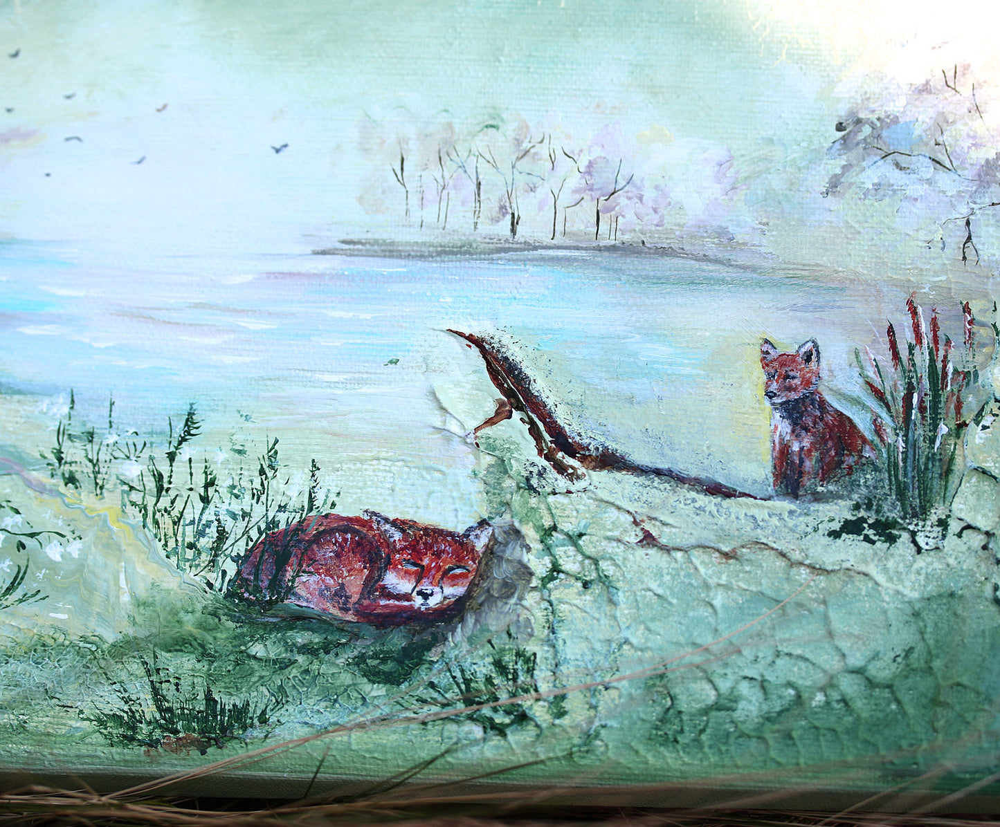 A moment of rest 20x40cm