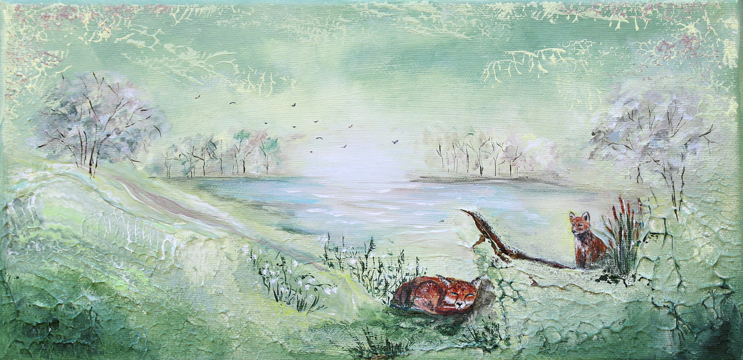 A moment of rest 20x40cm