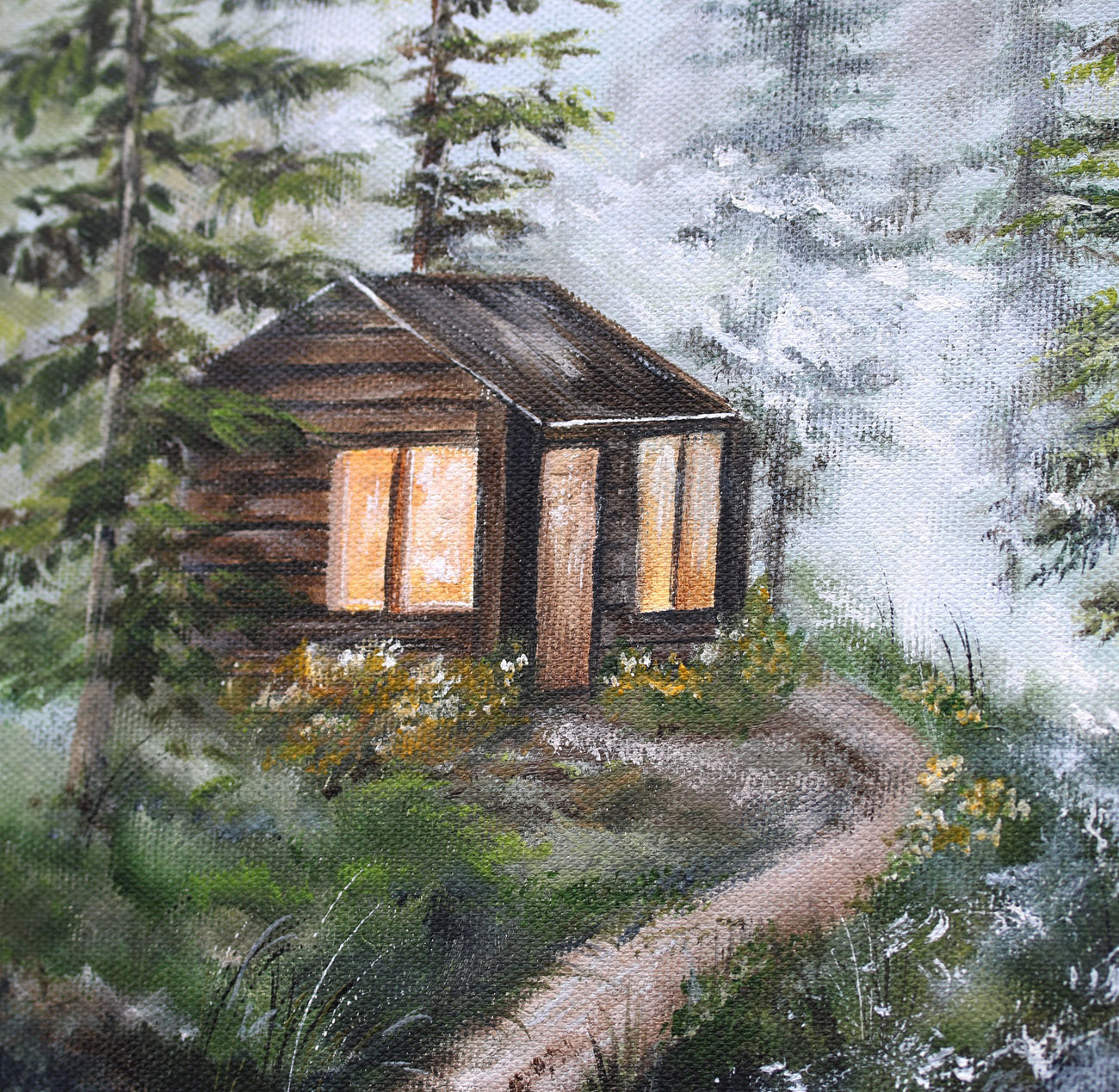 Away from the city 25x30cm
