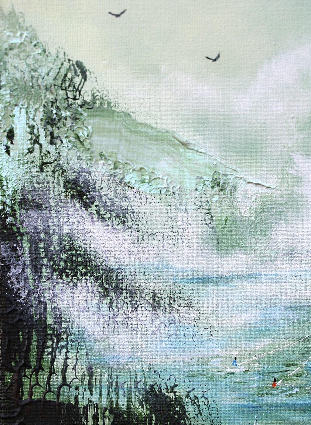Morning fishing 24x30cm