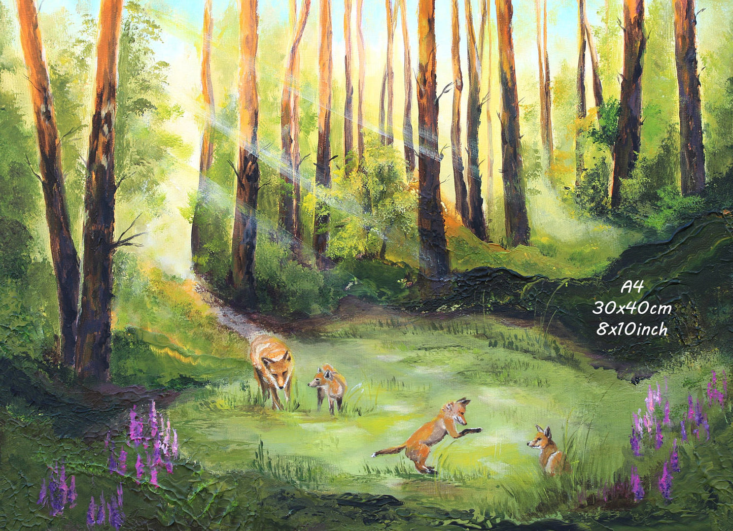 Home Beneath the Pines - Print