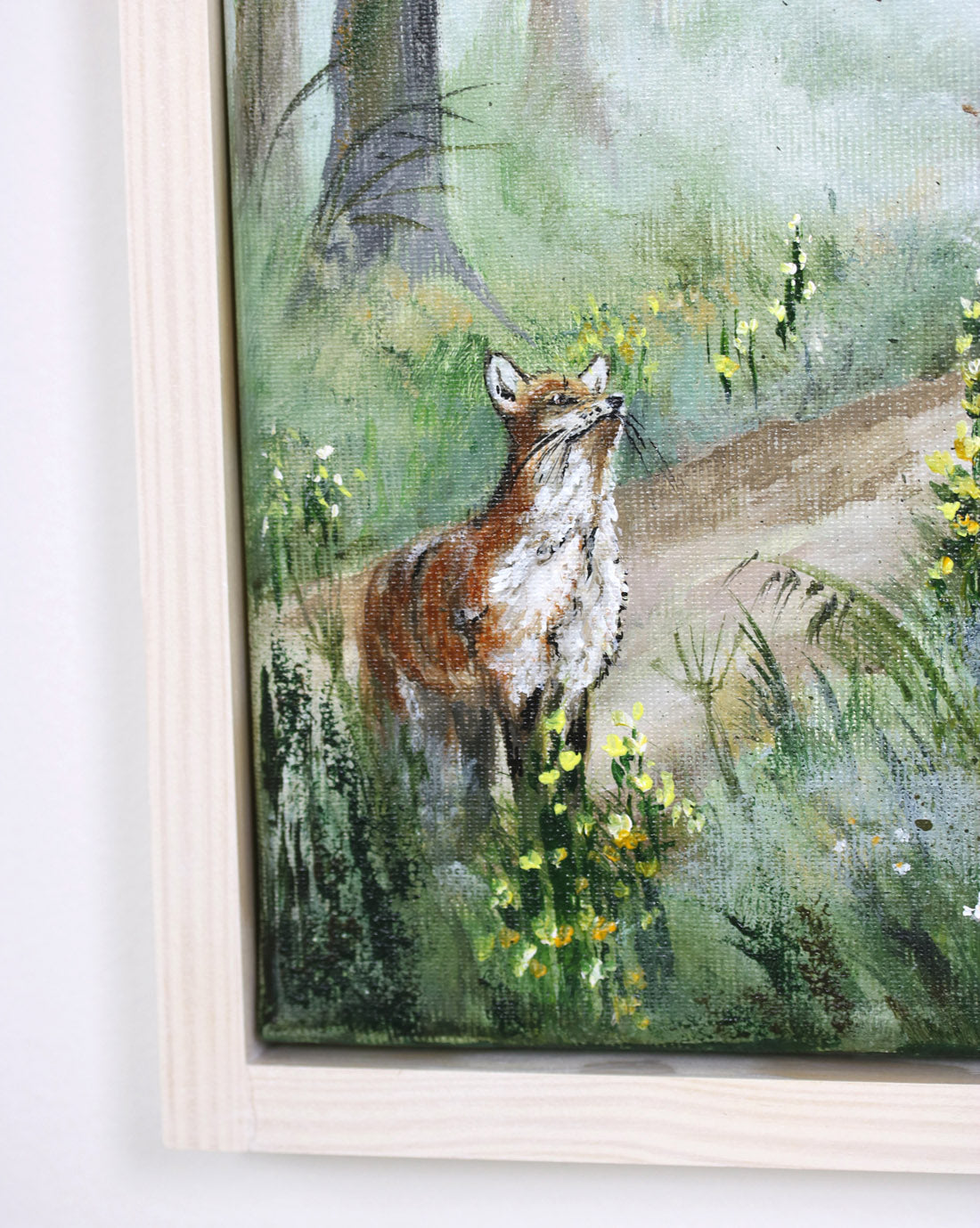 Fox in the Rustling Woods