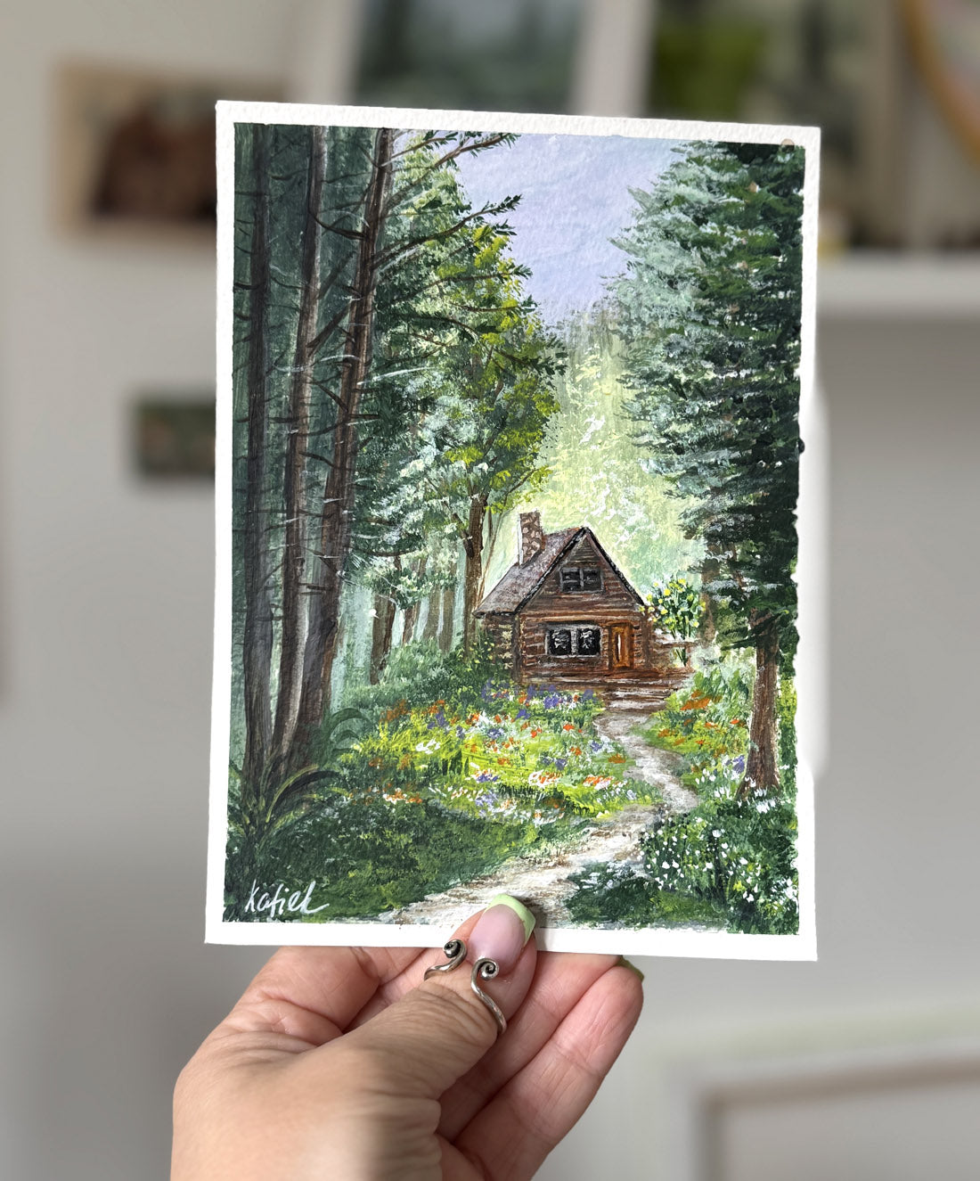 Home beneath the trees