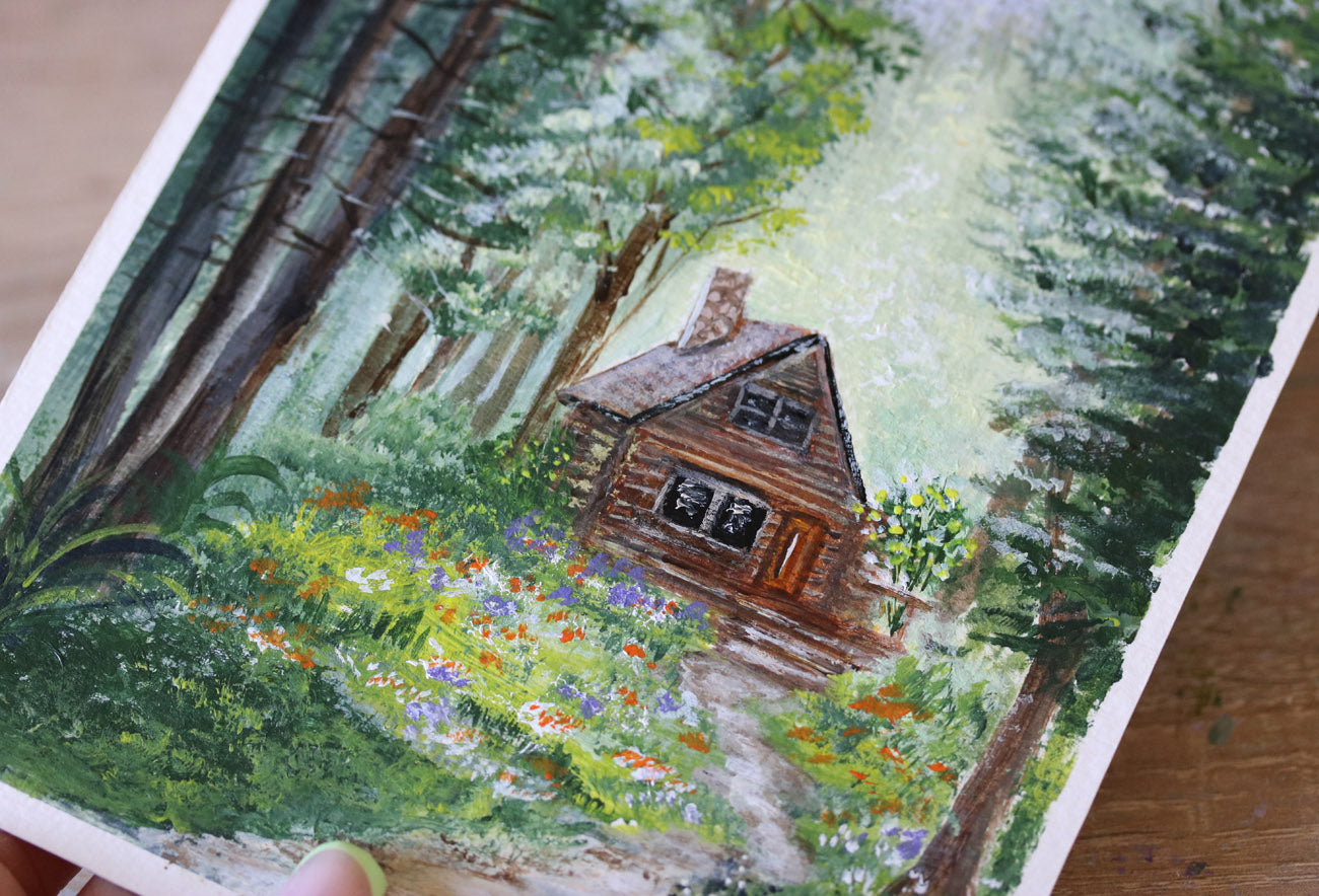 Home beneath the trees