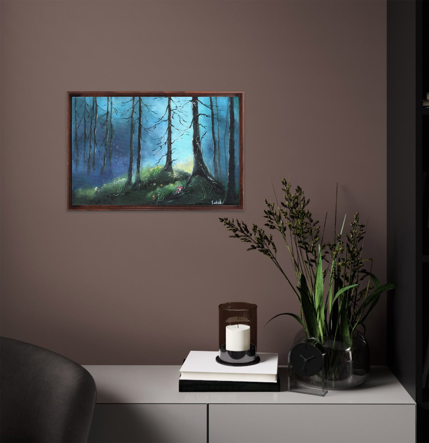 Light beyond the thorns 30x20cm