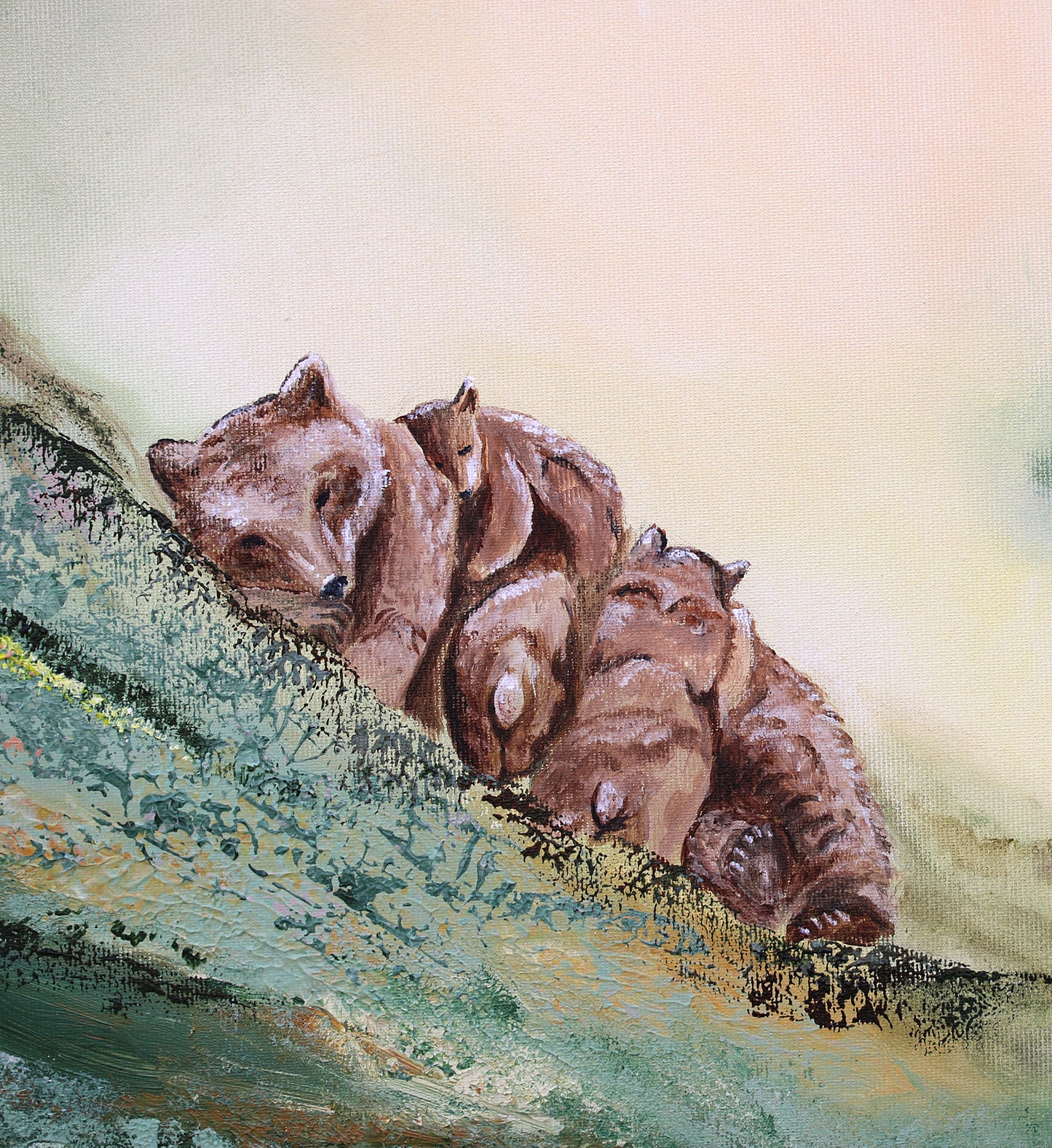 Mama bear 80x80cm