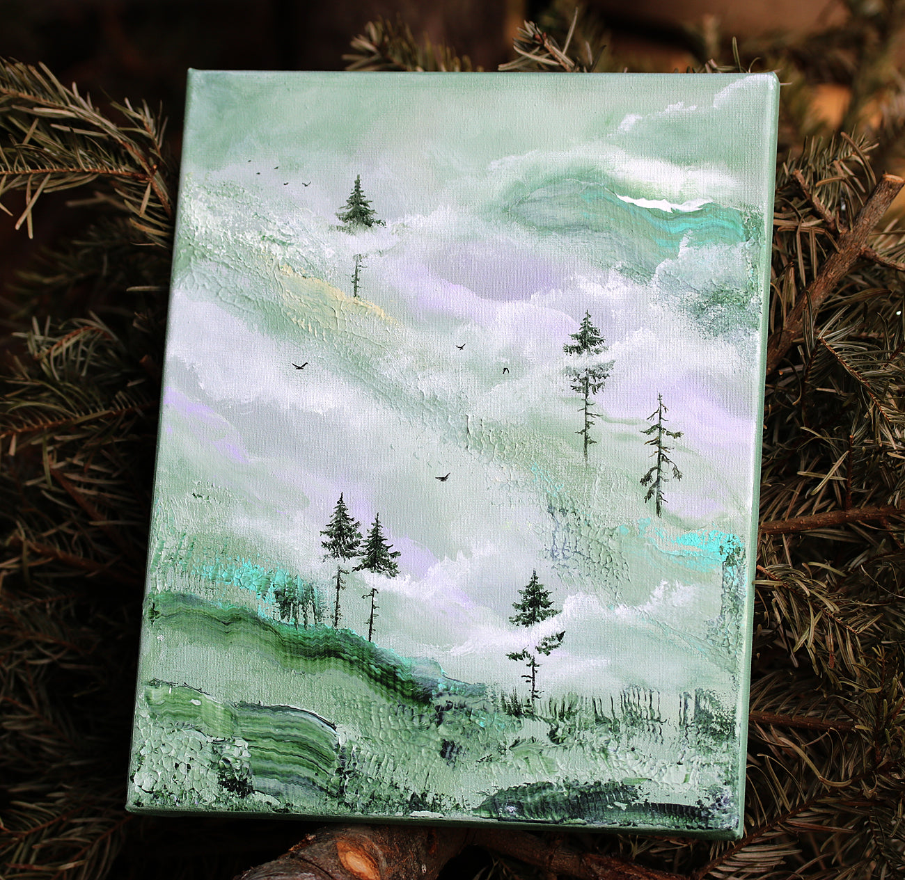 Misty heights