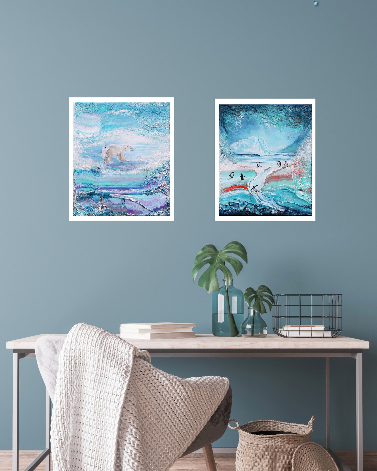 Spring in Antarctica 25x30cm