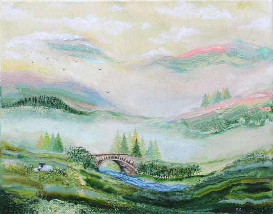 Pastoral harmony 50x40cm