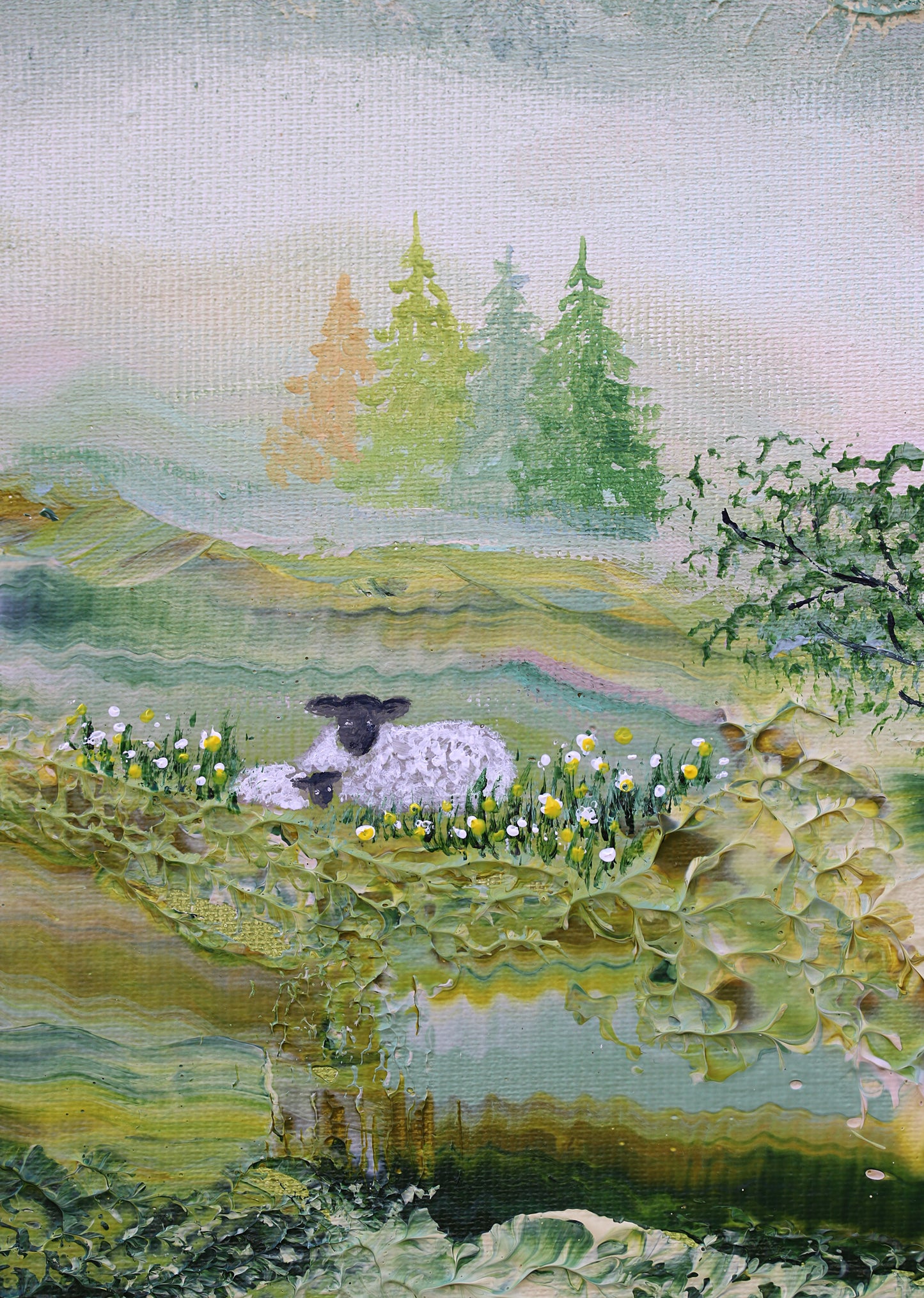 Pastoral harmony 50x40cm