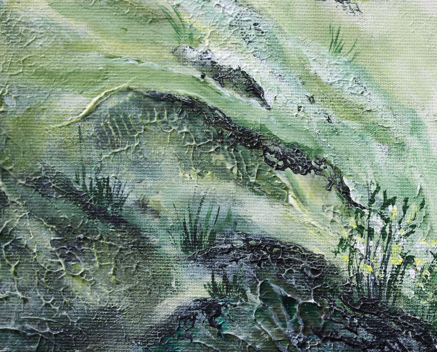 Postcard from forest friends 50x40cm