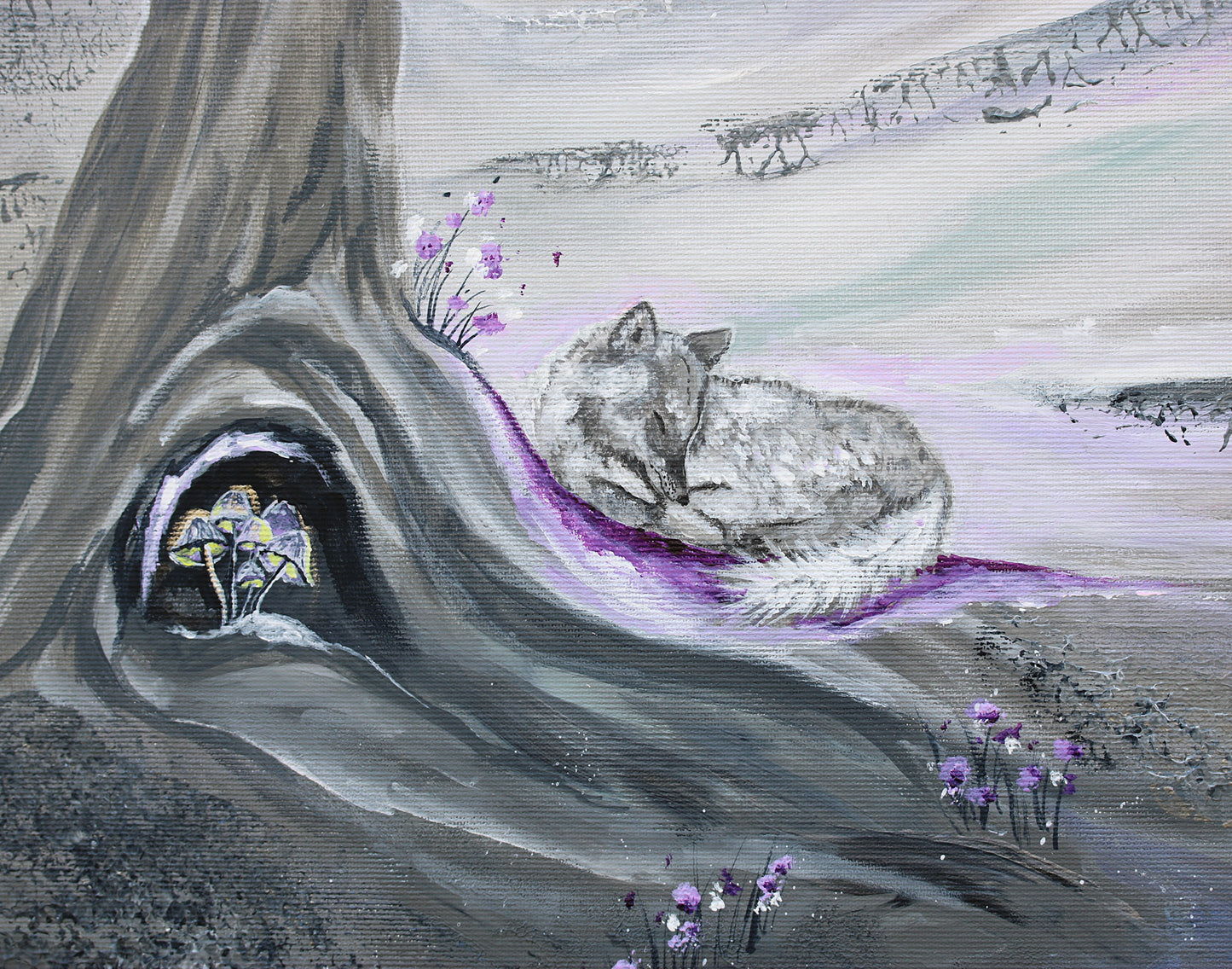 Legend of the sleepy wolf