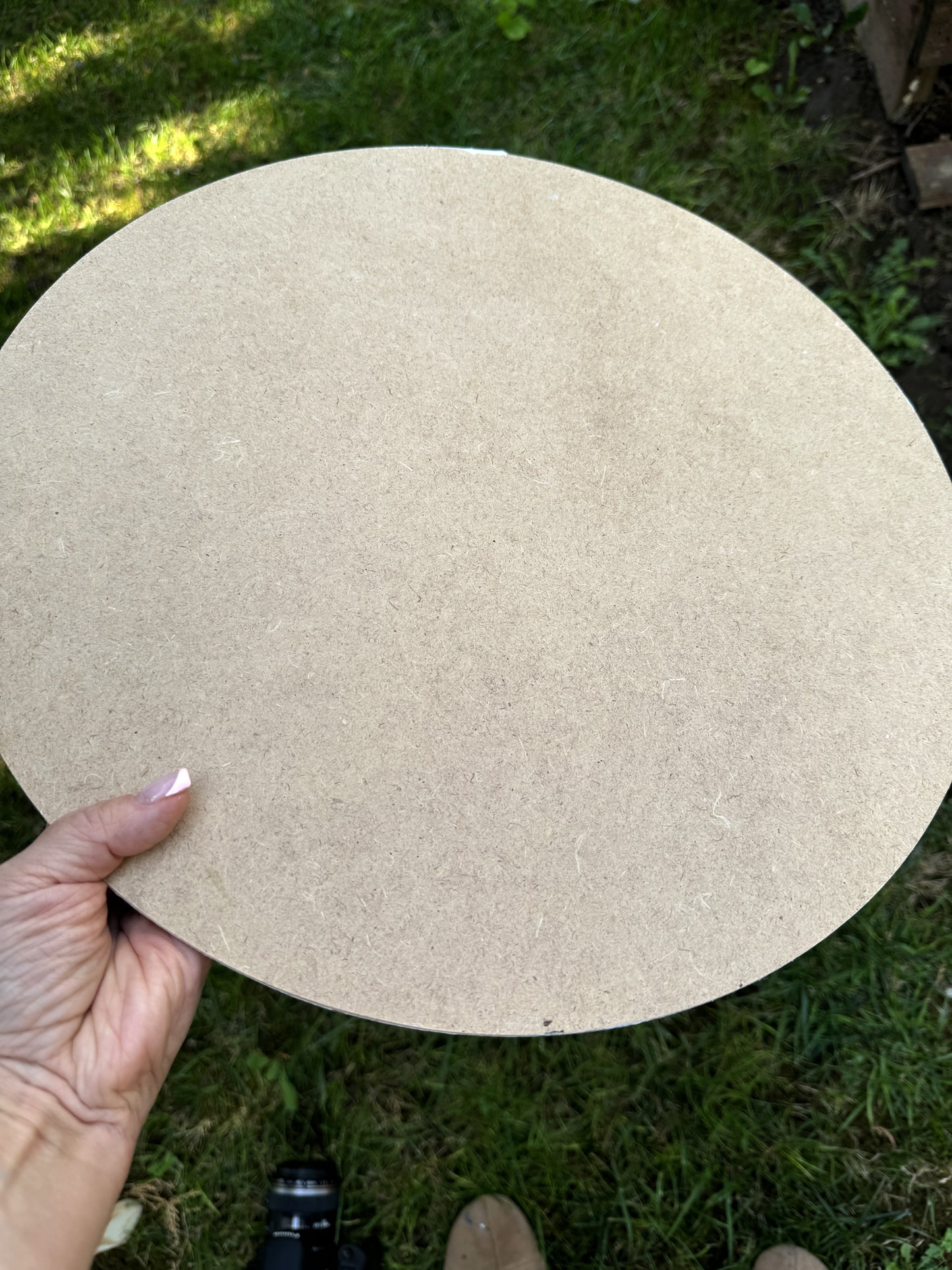 Terra (small) 40cm round canvas