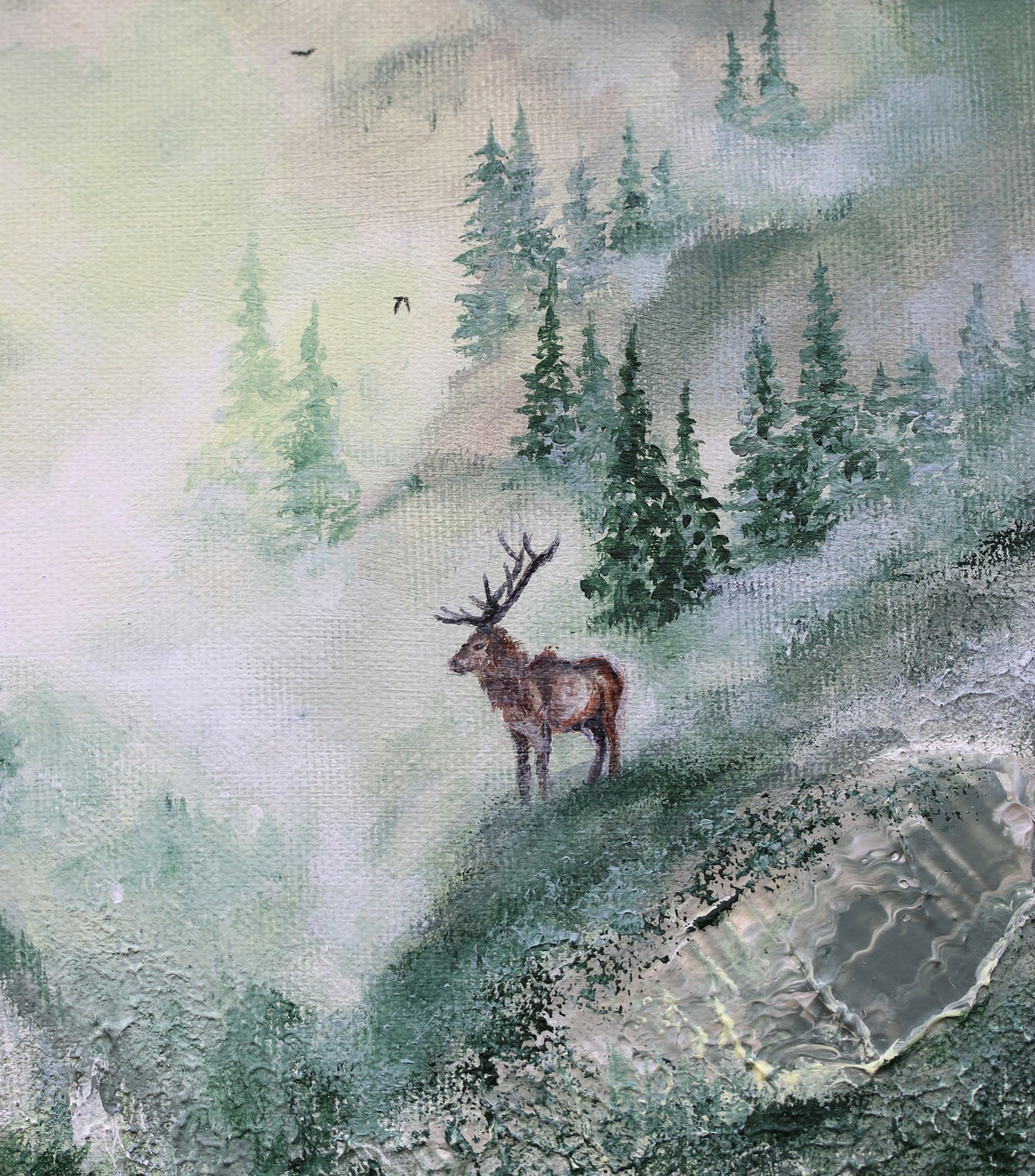 Silent wood 25x30cm