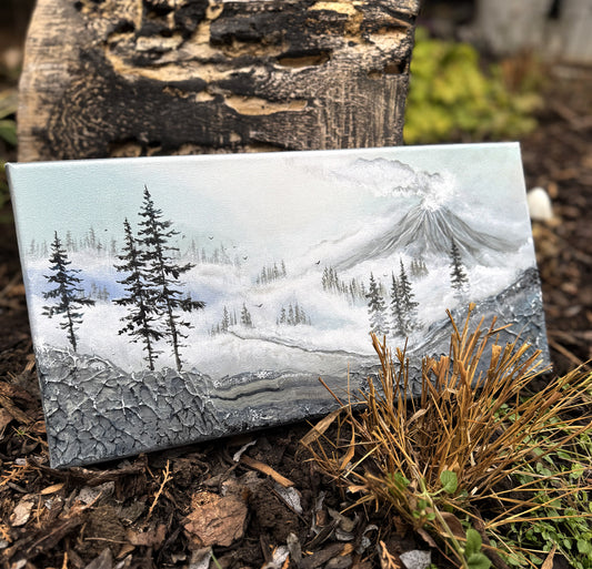 Sleeping volcano 20x40cm