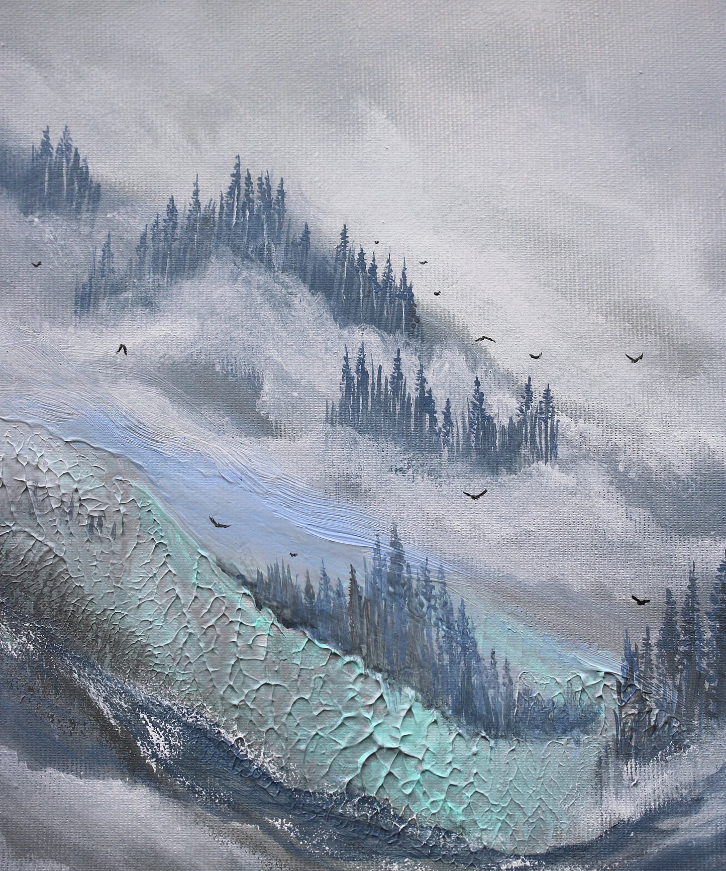 Soulbond to the storm 50x50cm