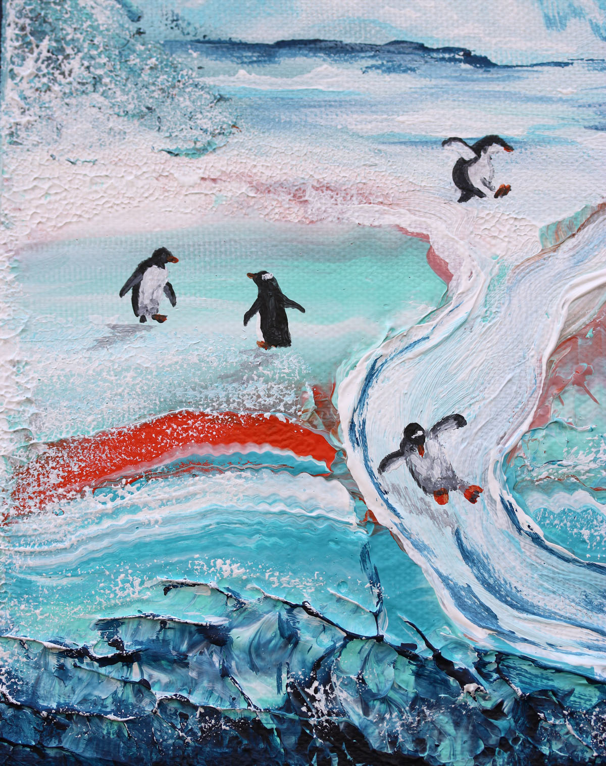 Spring in Antarctica 25x30cm