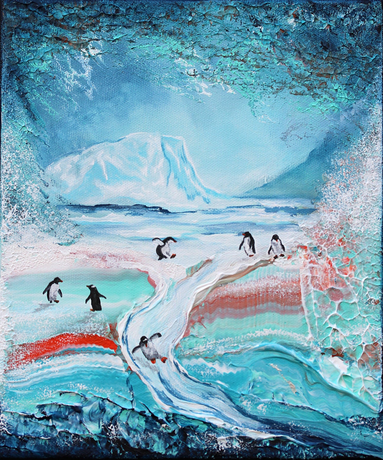 Spring in Antarctica 25x30cm