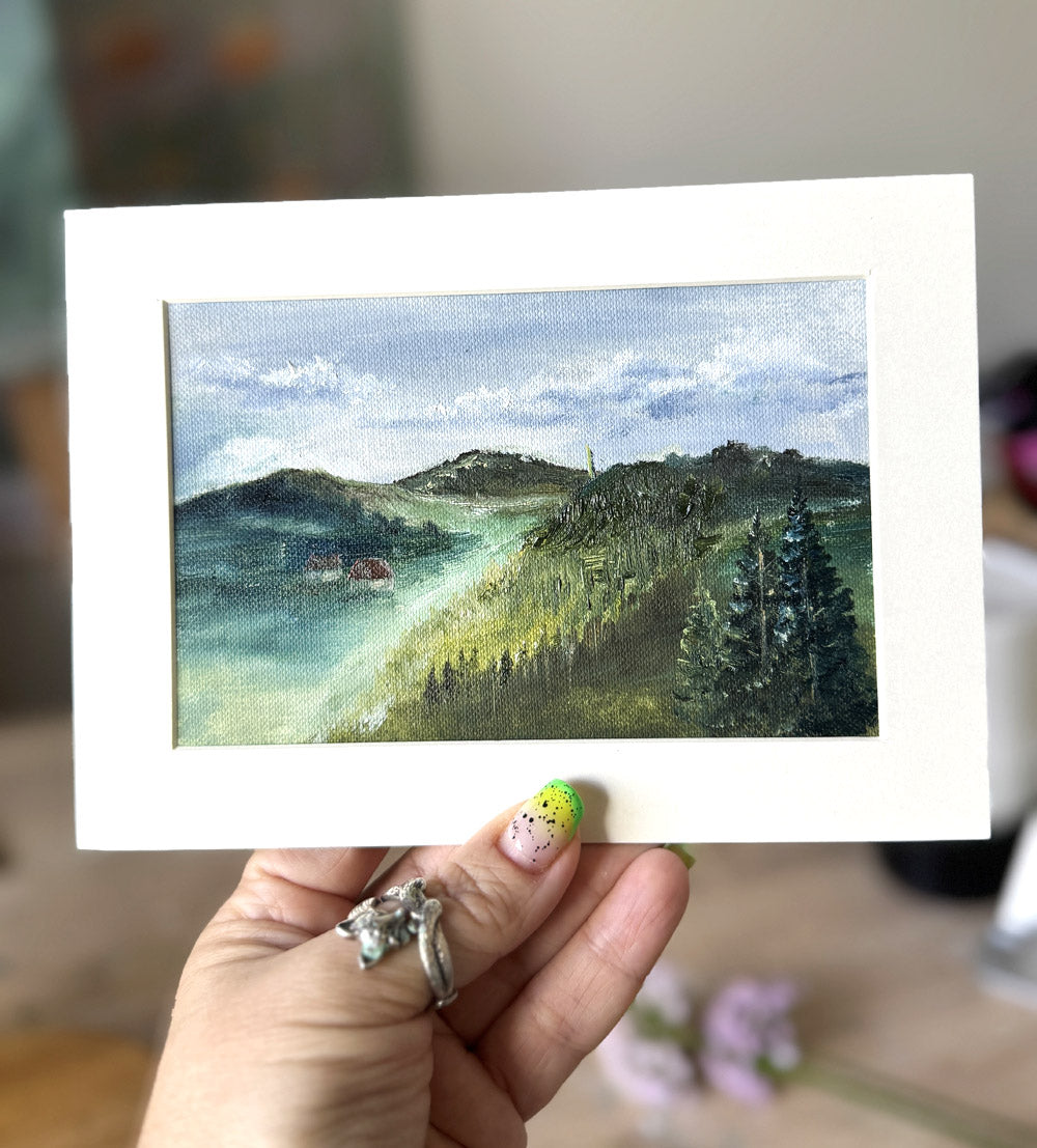 Slovak Hills (Oil)