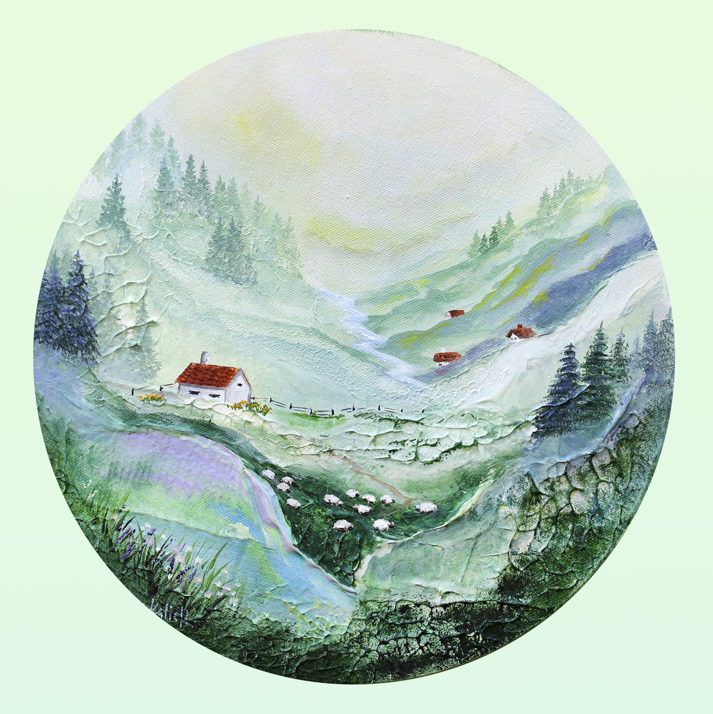 Summer green pastures 30cm