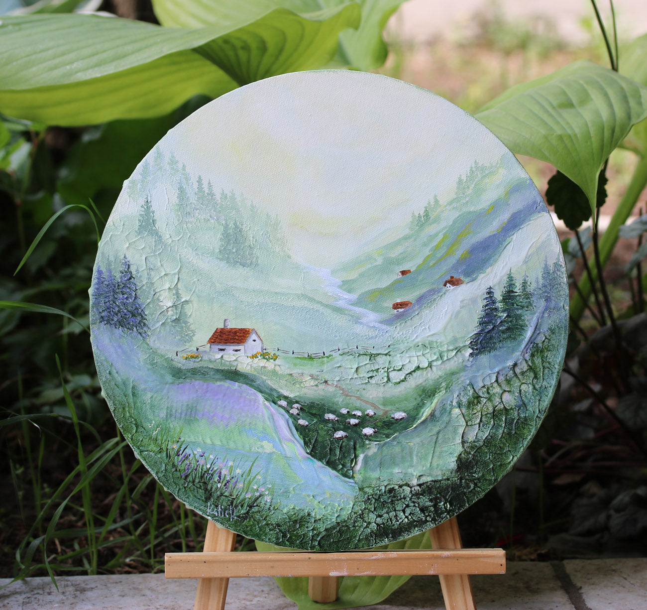 Summer green pastures 30cm