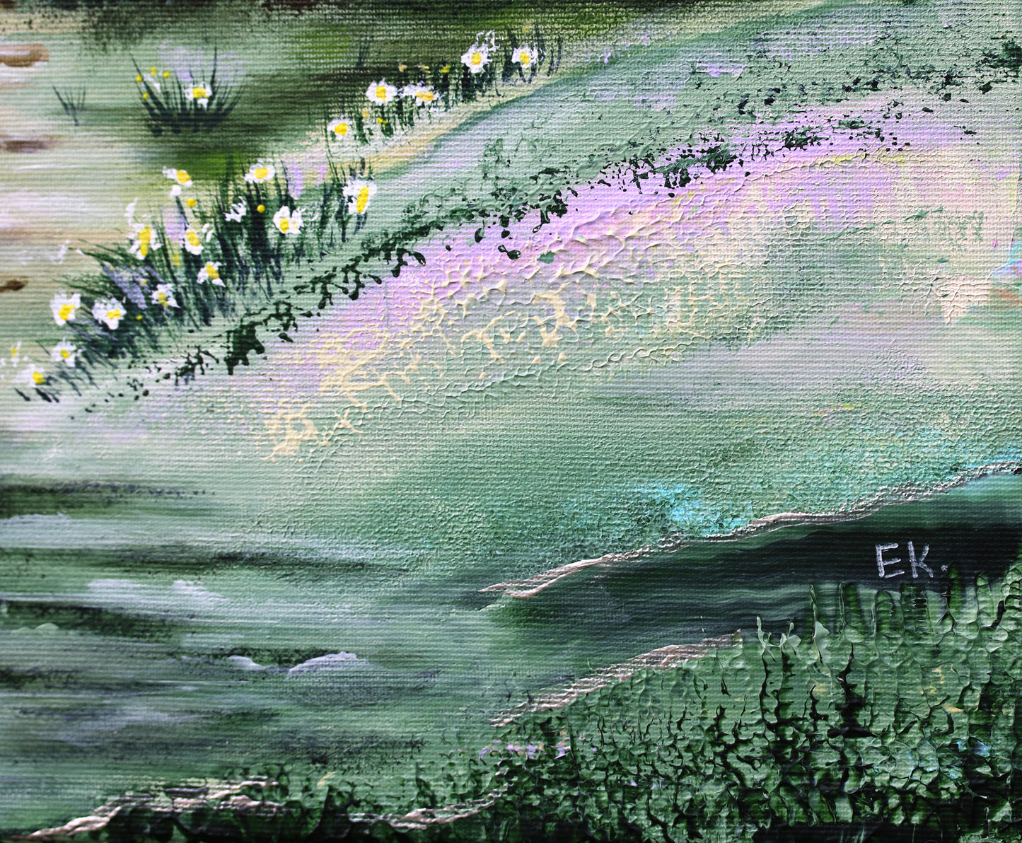 The cozy cottage 80x60cm