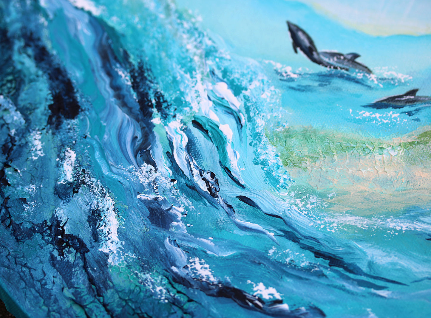 The gravity of blue 40cm