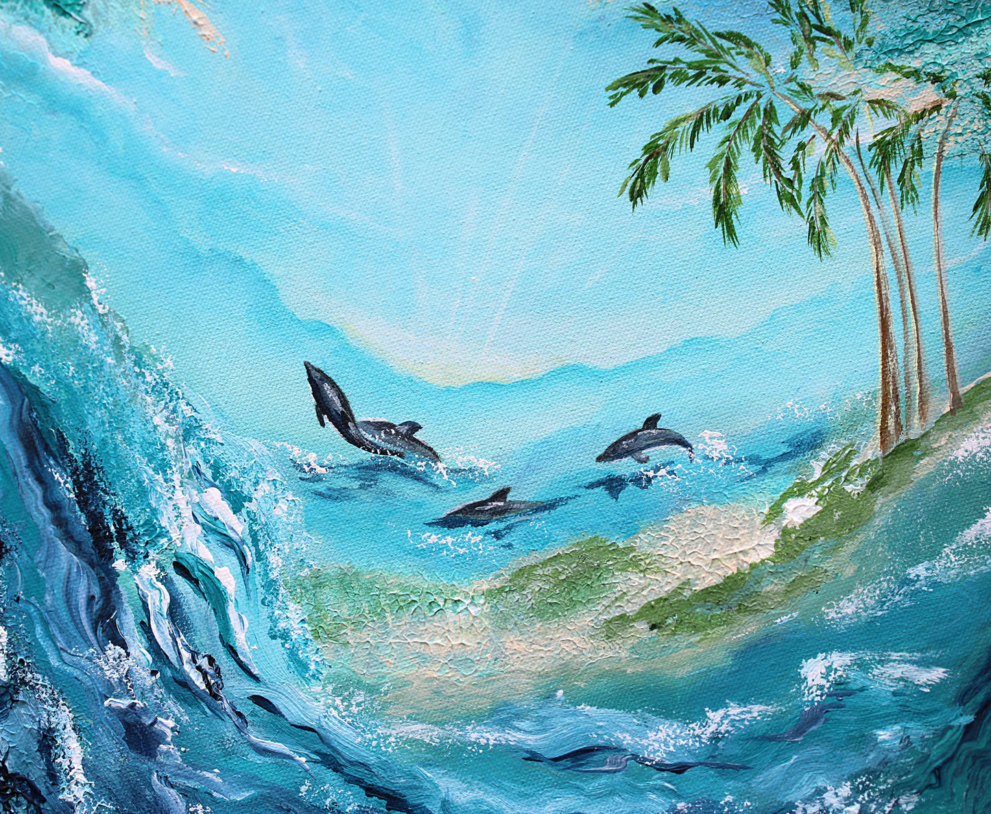 The gravity of blue 40cm