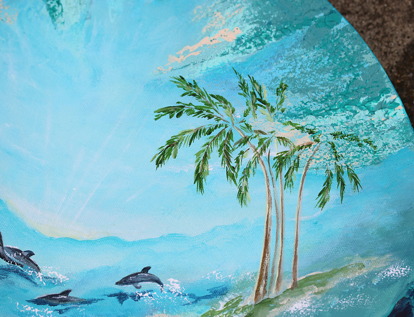 The gravity of blue 40cm