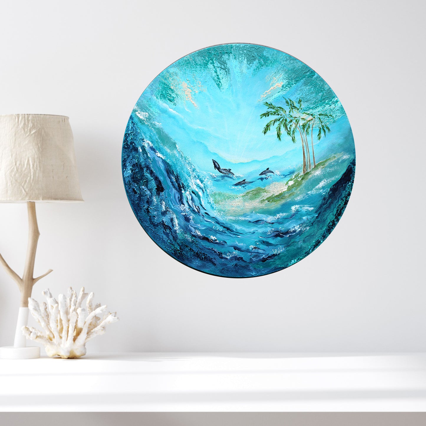 The gravity of blue 40cm