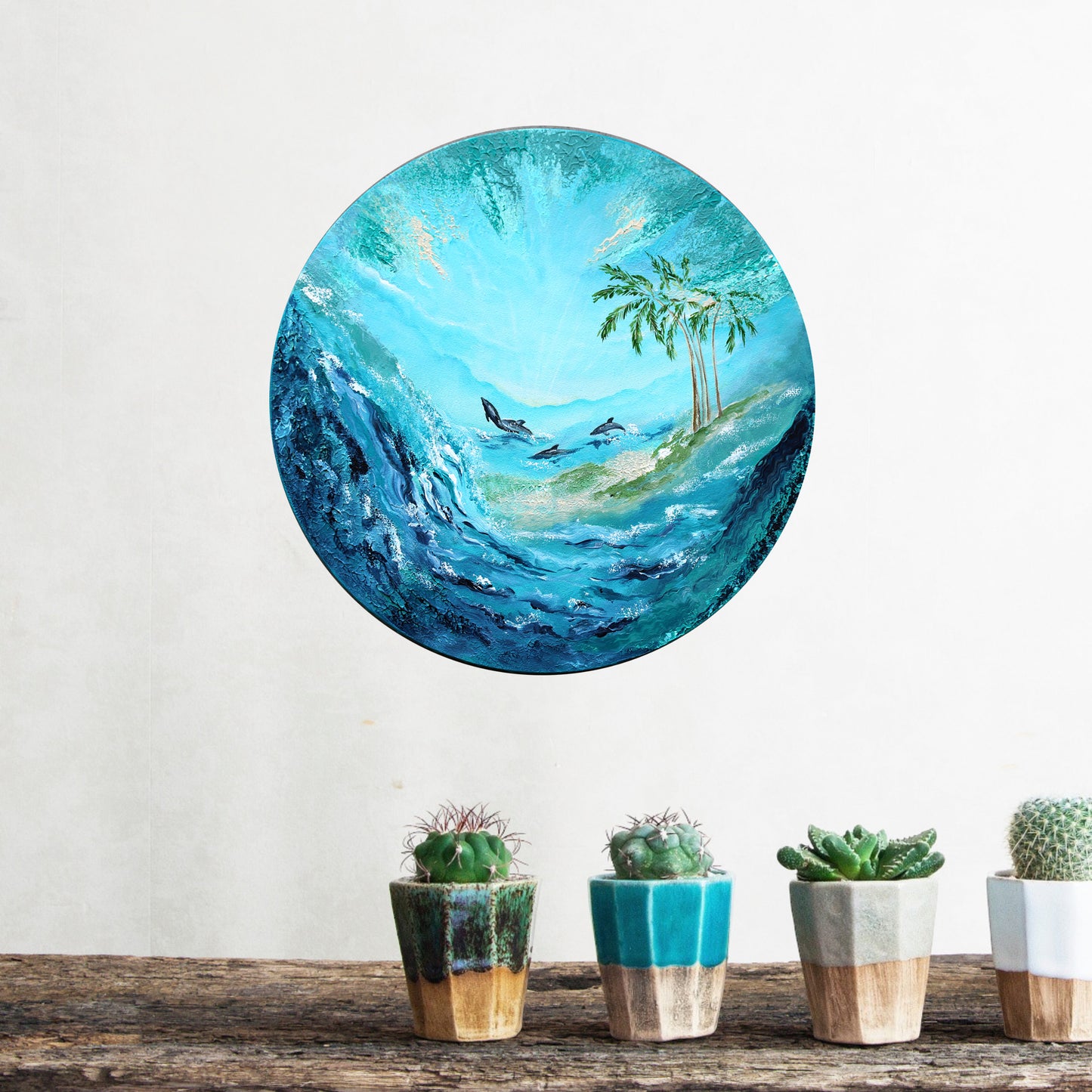 The gravity of blue 40cm