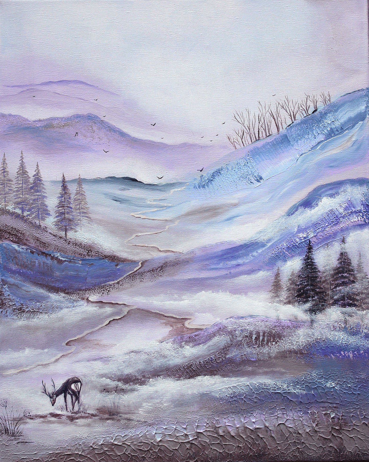 The lonely path 40x50cm