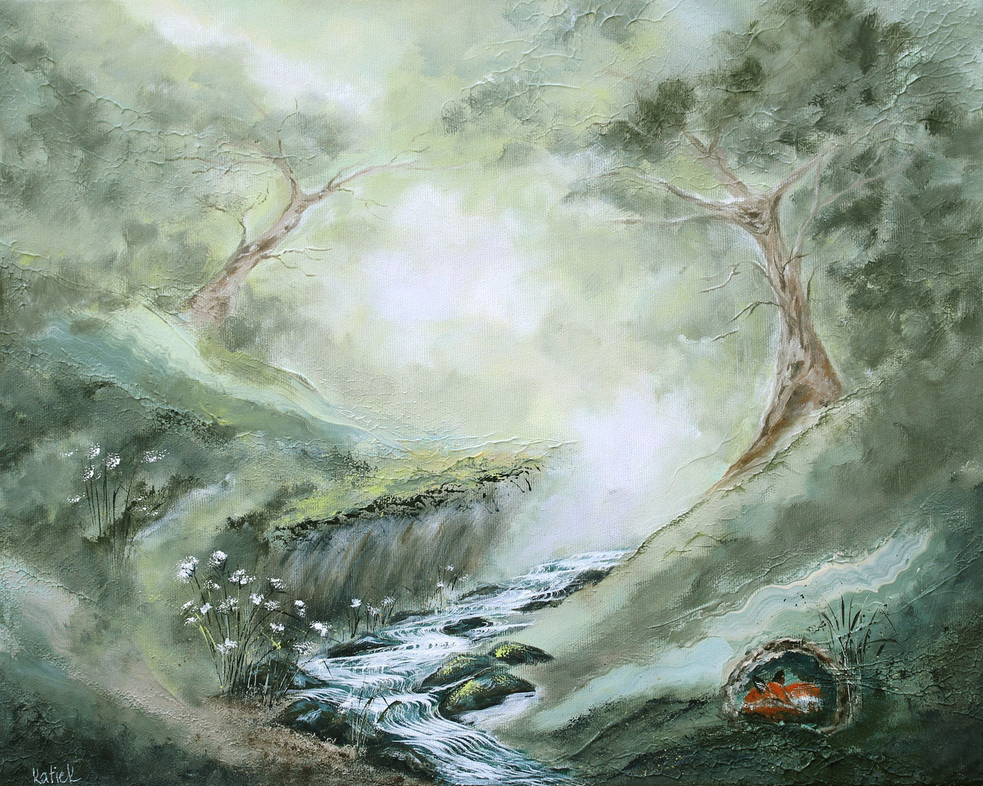 Untroubled sleep 50x40cm