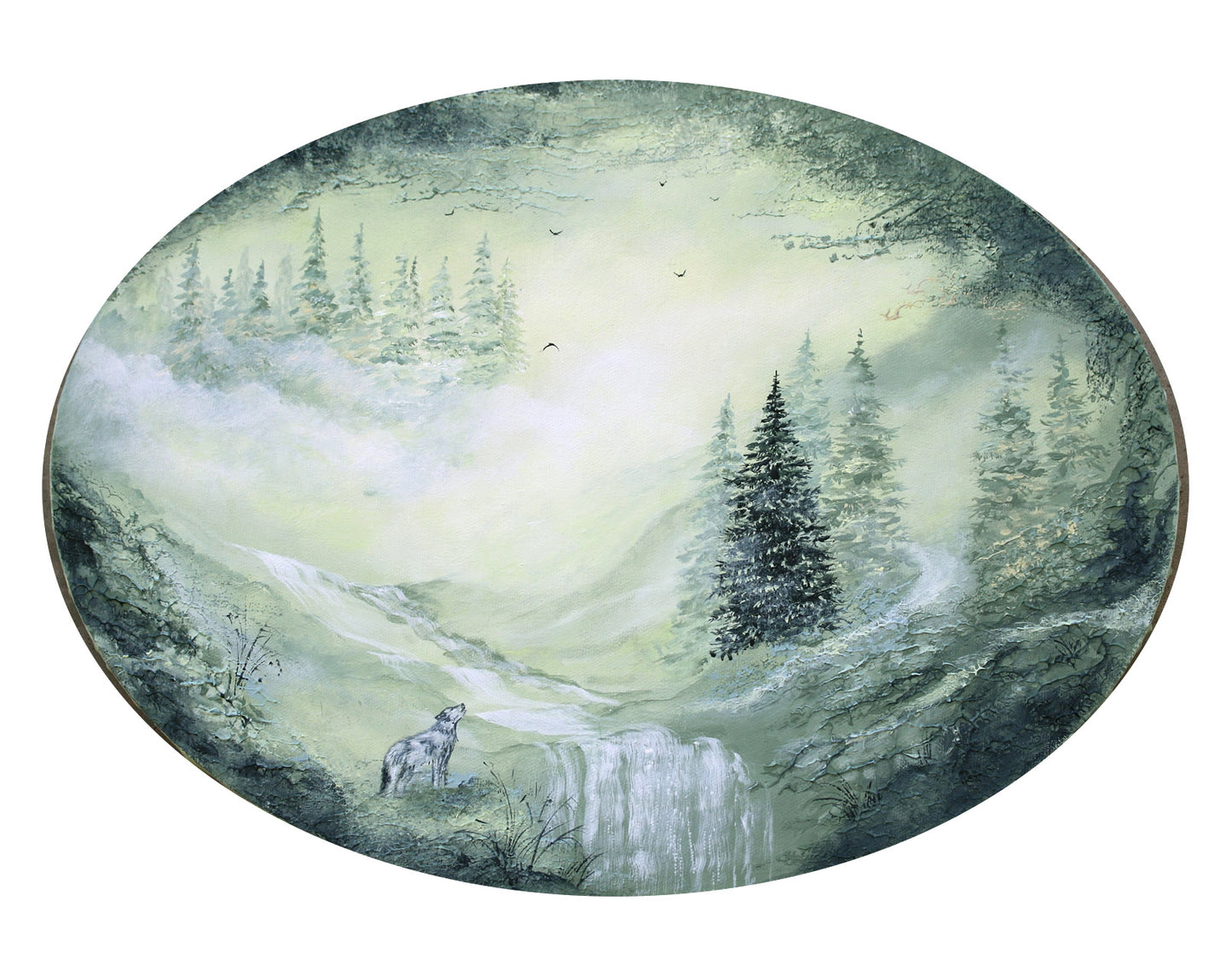Wolf song 40x30cm