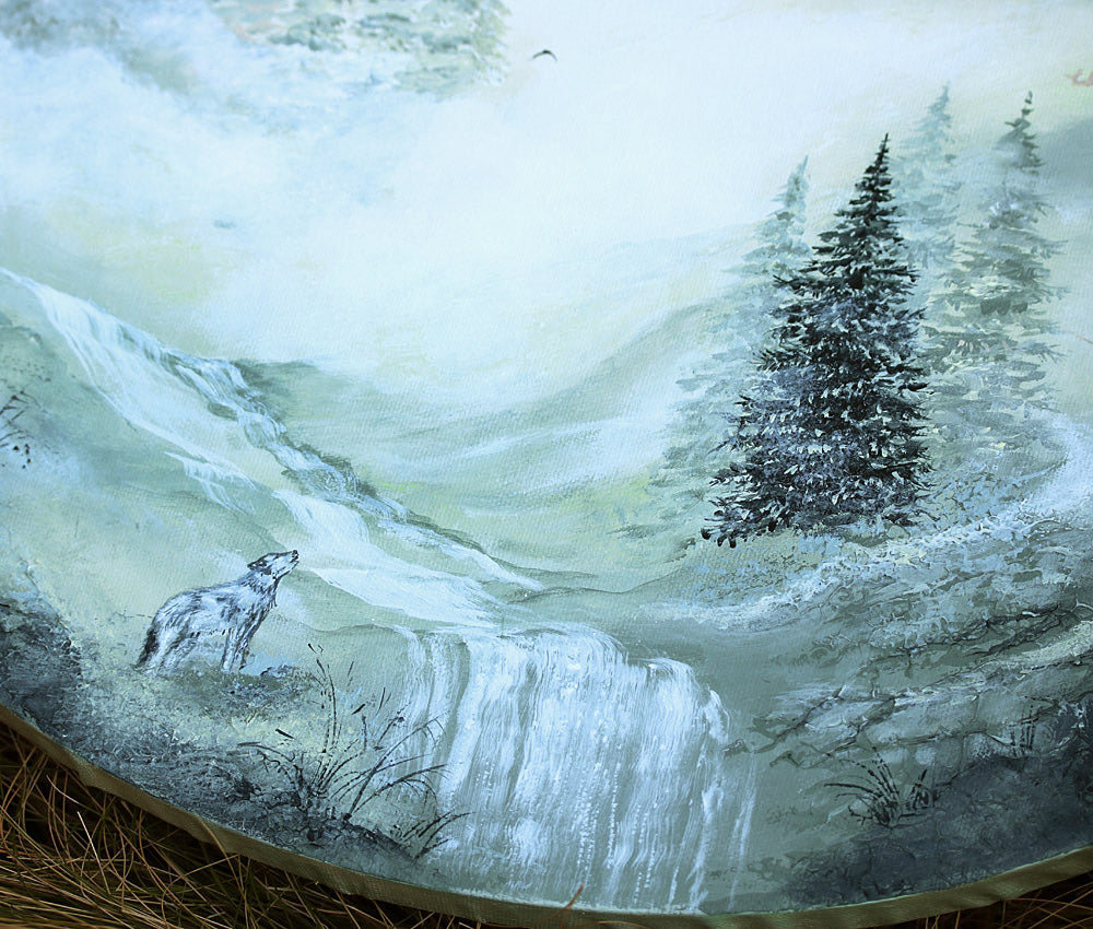 Wolf song 40x30cm