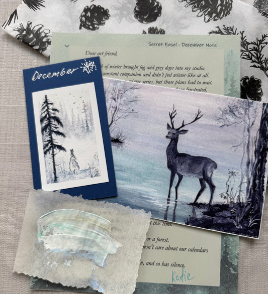 Snail mail art club subscription for nature lovers