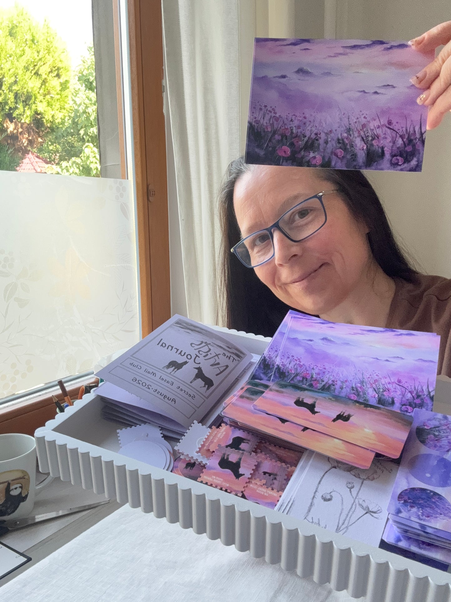 Secret Easel Art Club - Monthly Letter