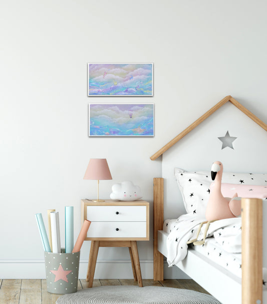 Dreamy whiskers 20x40cm