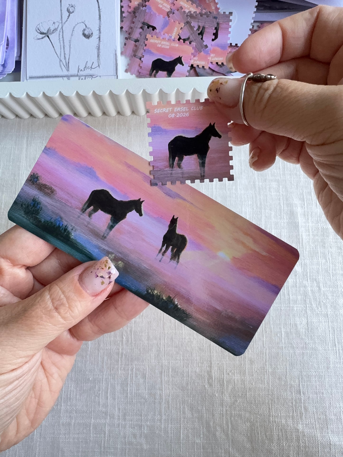 Secret Easel Art Club - Monthly Letter