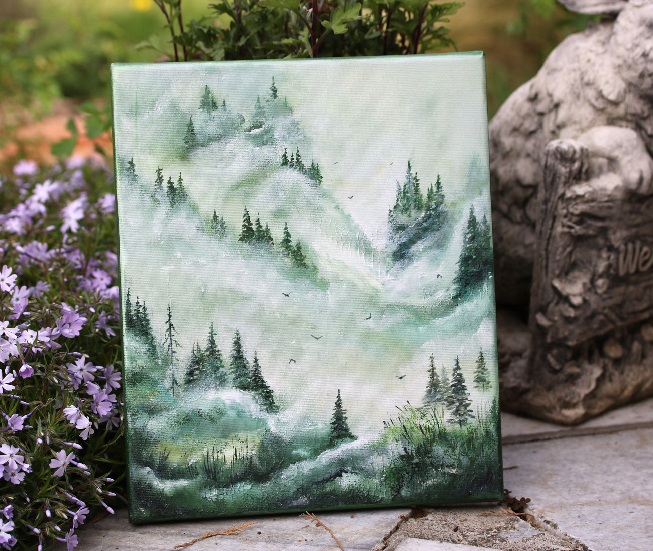 Endless green 25x30cm