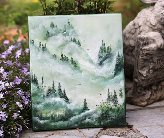 Endless green 25x30cm