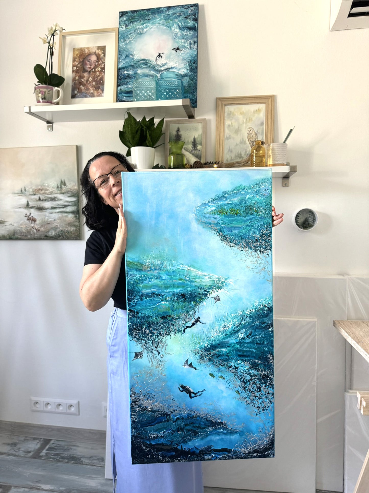 Underwater Adventure 50x100cm