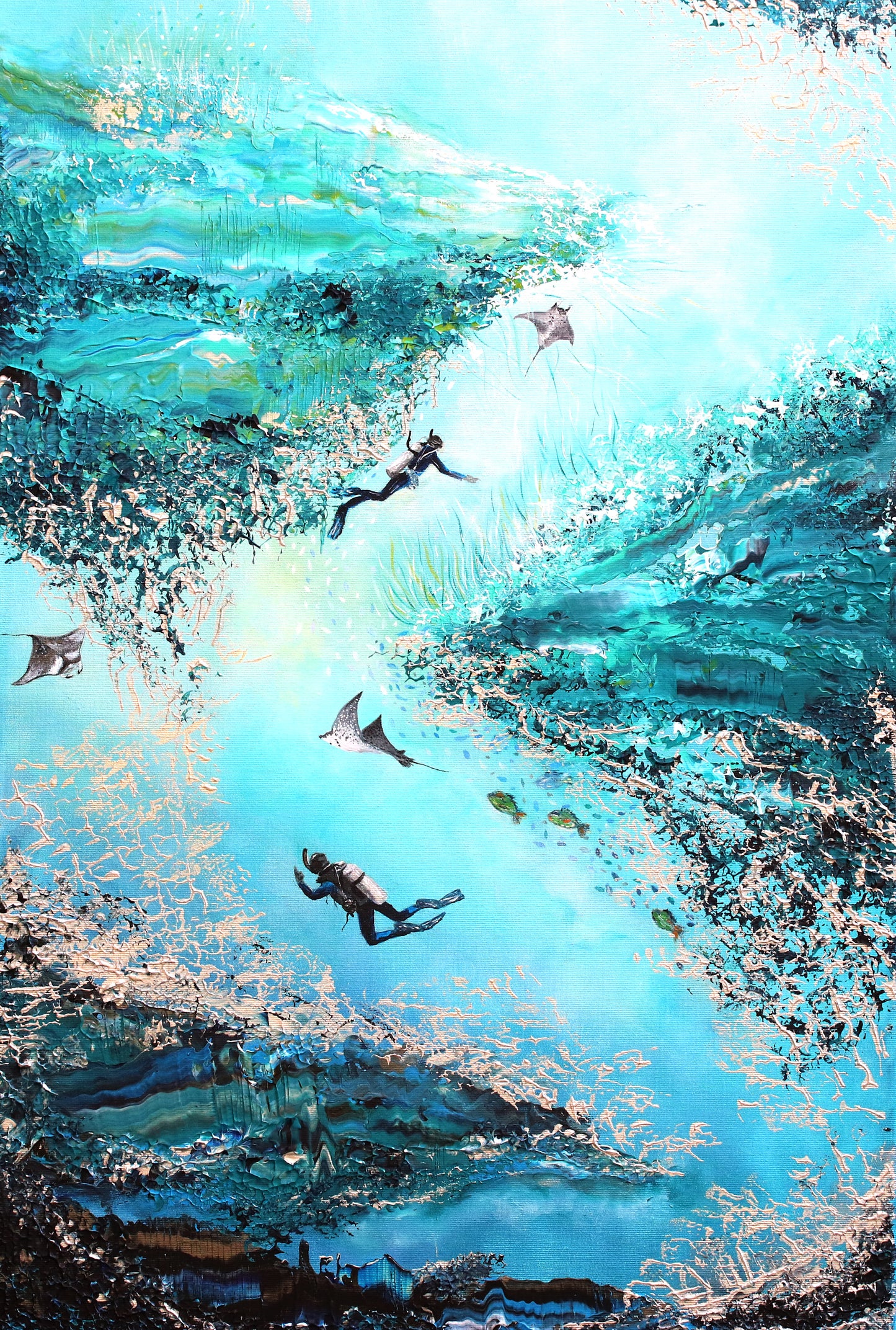 Underwater Adventure 50x100cm