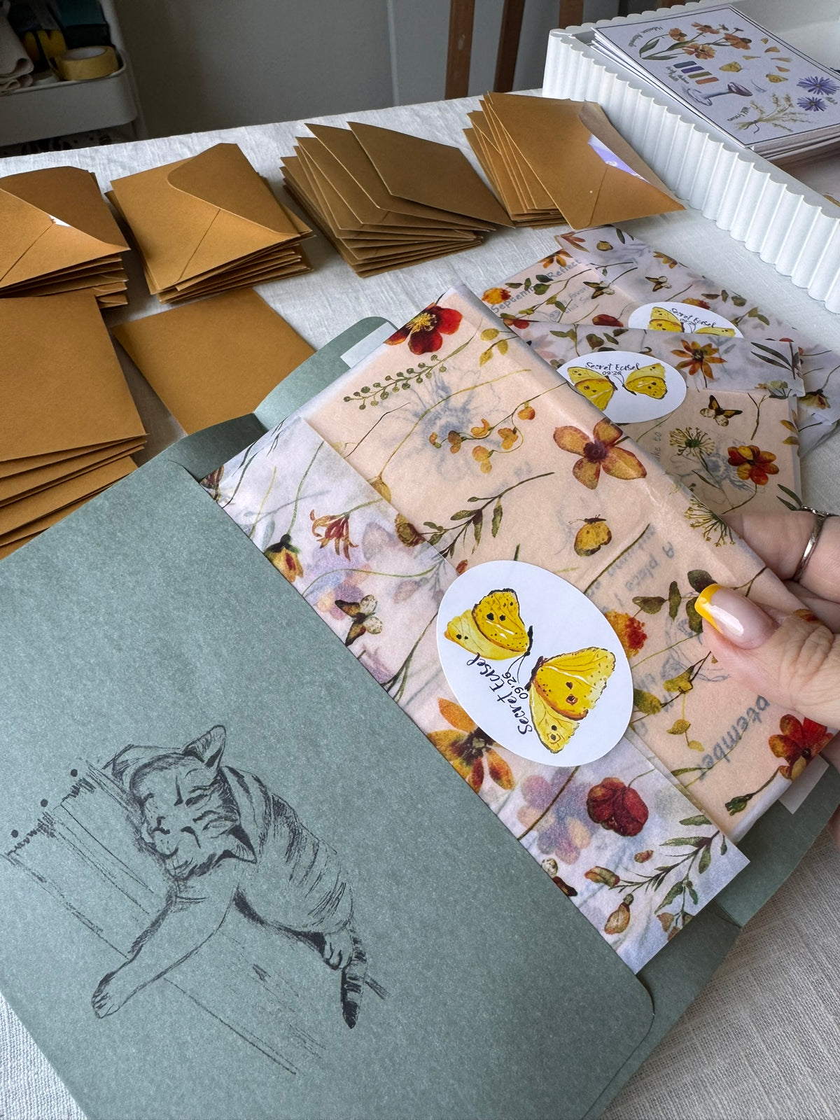 Feeling Autumn. September Snail Mail Catch-Up